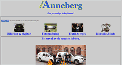 Desktop Screenshot of firma-anneberg.se